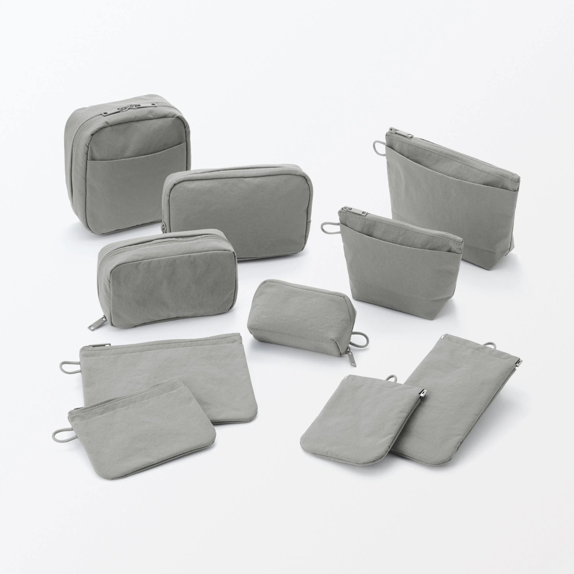 Wrinkled Nylon Flat Pouch - Medium - Image 12
